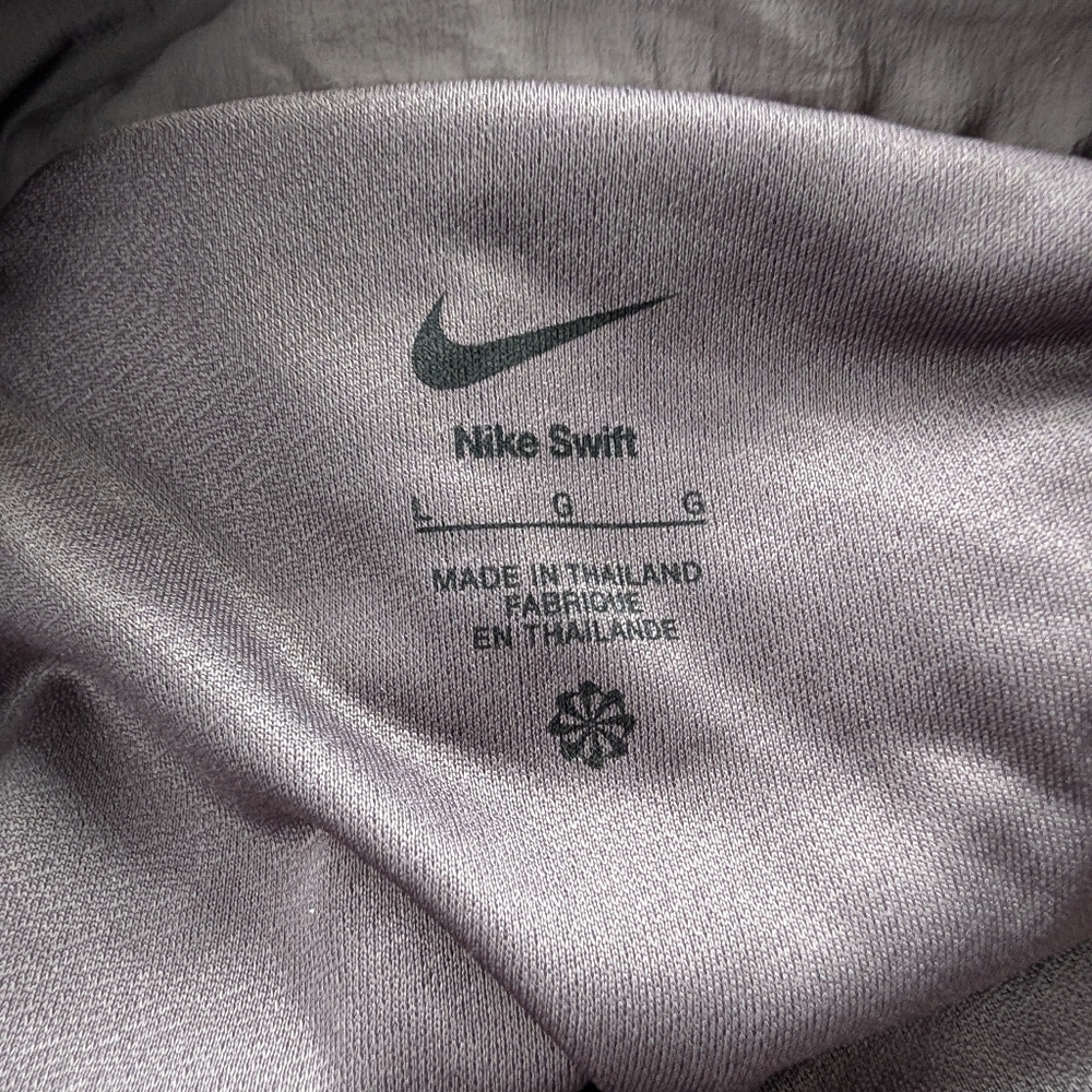 Nike Women's Swift Repel High-waisted Brief Lined Running Shorts sz LRG - Picture 10 of 16
